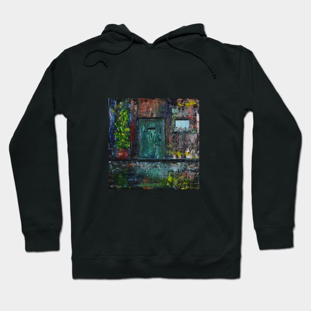 Blue Door Hoodie by Kat Heitzman